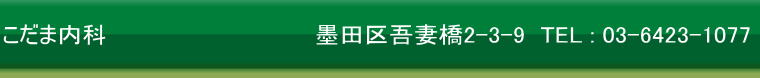 こだま内科　ヘッダーイメージ